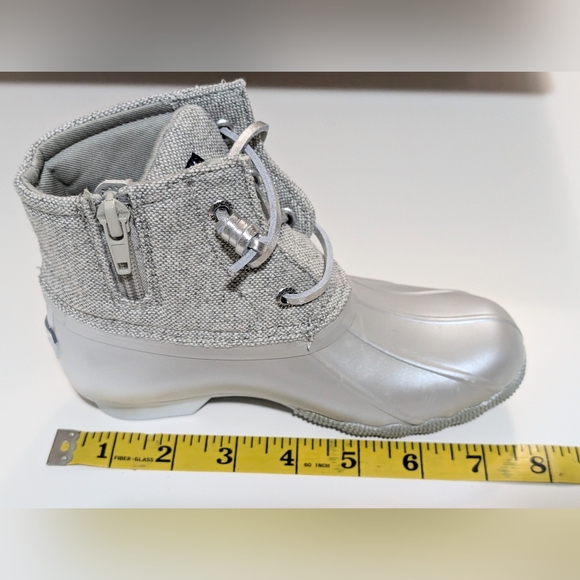 SPERRY, Saltwater Grey, Duck Boot, Size 11 - Picture 7 of 8